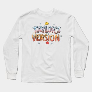 Taylors version Long Sleeve T-Shirt